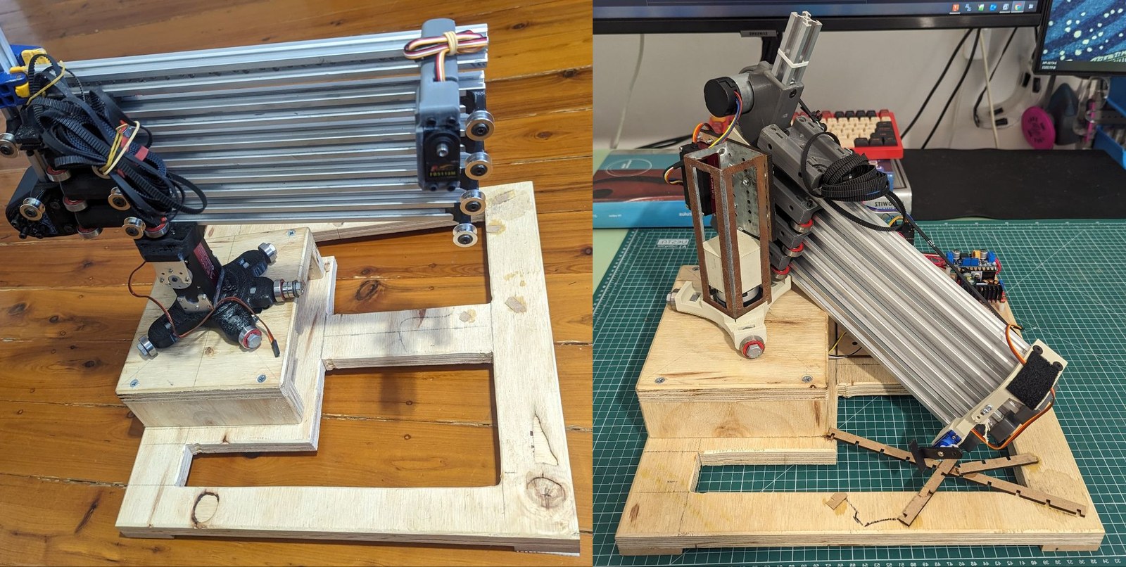 Warman device version 3 compared with version 2
