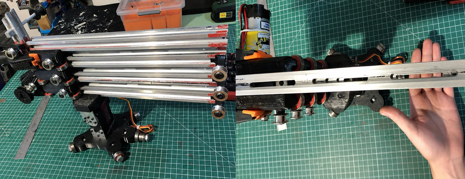Third version of the gantry